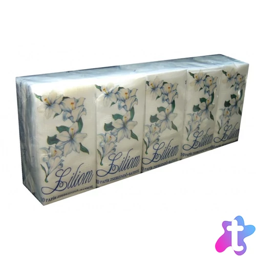 Müller liliom 10x10 db/csomag papírzsebkendő