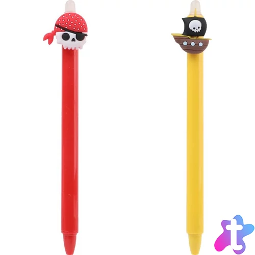 Nebulo Kalózok radírozható nyomógombos zselésirón