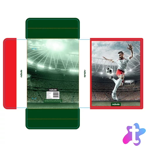 Nebulo Oxi-Foci A5 hullámkarton füzetbox