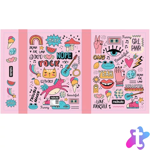 Nebulo Girl Power A4 füzetbox