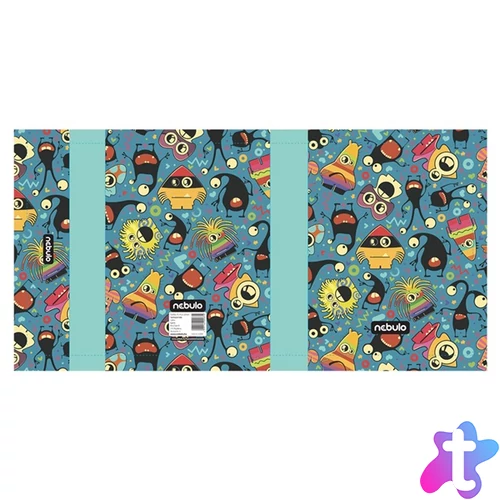 Nebulo Vicces szörnyek A5 füzetbox