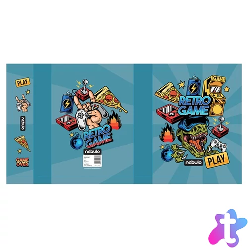 Nebulo Gamer A5 füzetbox