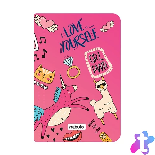 Nebulo Girl Power A4 gumismappa