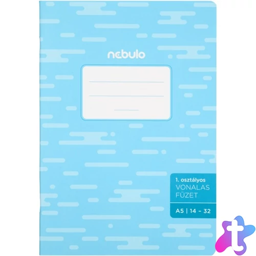 Nebulo basic+ A5 14-32 1. osztályos vonalas füzet