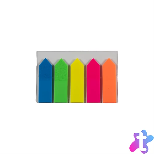 Office Depot 12x45 mm vegyes színű öntapadós 5x25 db jelölőcímke