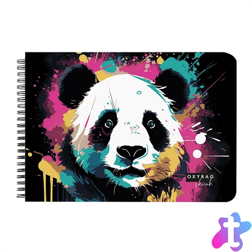 Oxybag Sketch Panda 190 g A3 40 lapos rajz- és vázlattömb