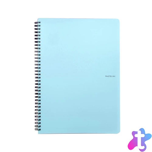 Oxybag Pastelini Blue A4 60 lapos vonalas spirálfüzet
