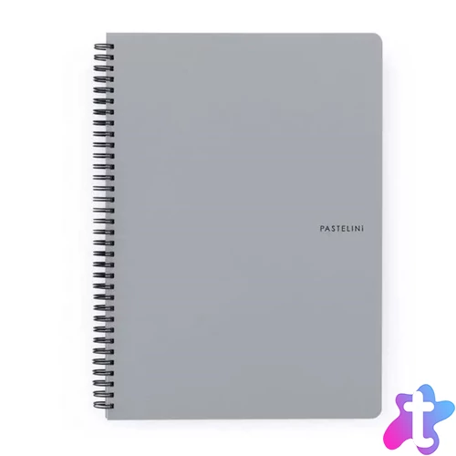 Oxybag Pastelini Grey A4 60 lapos vonalas spirálfüzet