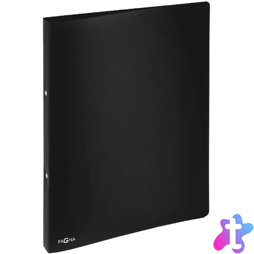 Pagna A4 PP 16mm 2 gyűrű fekete gyűrűs mappa