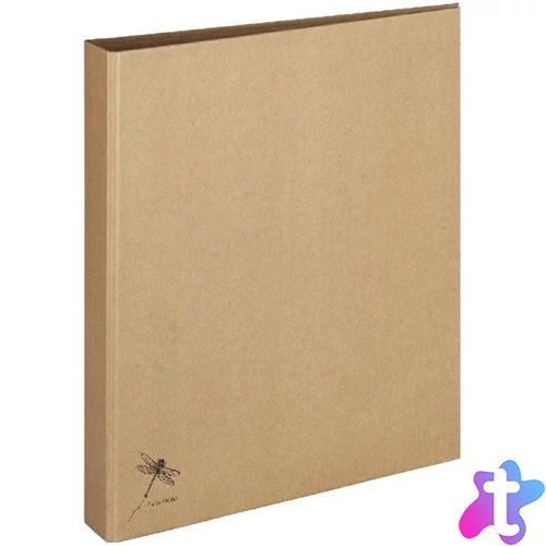 Pagna PUR A4 25 mm 2 gyűrű natúr gyűrűs mappa