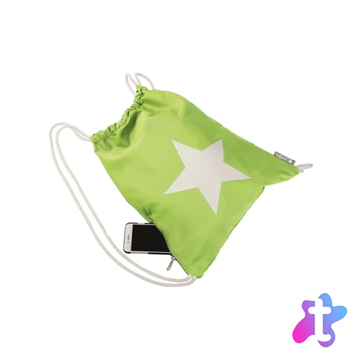 Pagna Trend 46x36cm vászon lime zöld tornazsák