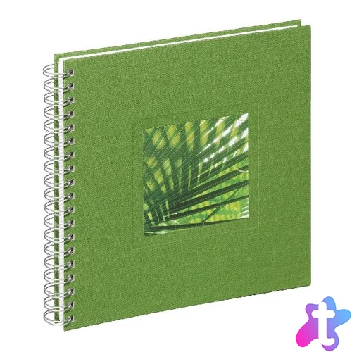 Pagna Nature Palm 24x25cm szövet spirálos zöld fotóalbum