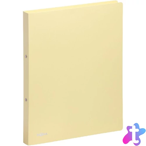 Pagna Pastell eco PP A4 16mm 2 gyűrűs pasztell sárga gyűrűs mappa
