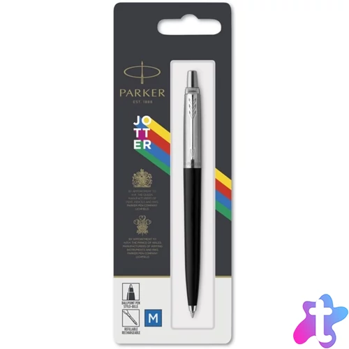 Parker Royal 2096873 Jotter Original BL ezüst klipszes fekete golyóstoll