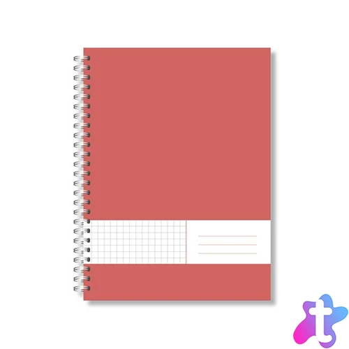 PD A5 70 lapos kockás spirálfüzet