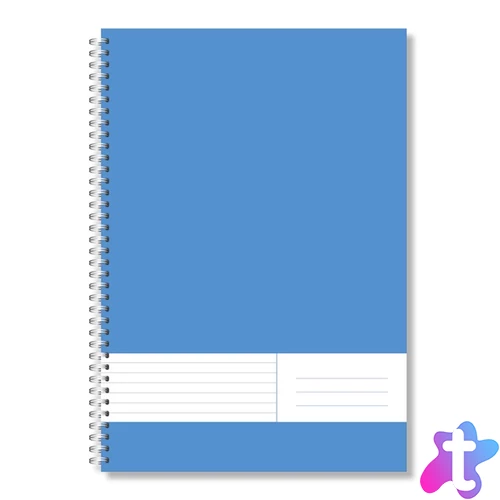 PD A4 70 lapos vonalas spirálfüzet