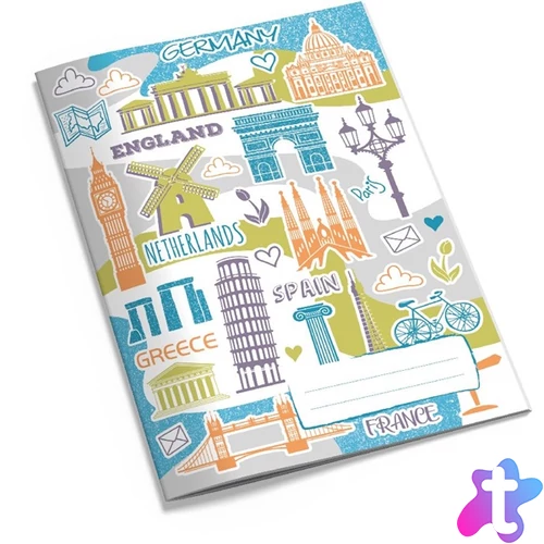 Pátria Design  A5 31-32 szótár füzet