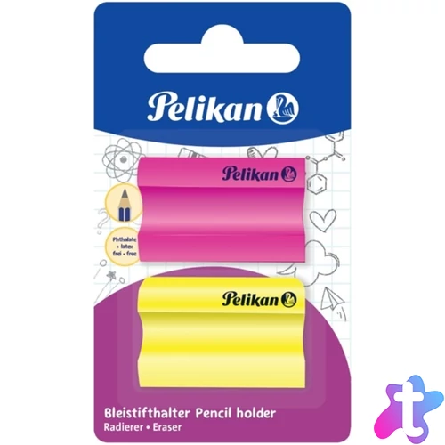 Pelikan Neon 2db-os ceruzatartós forma radír