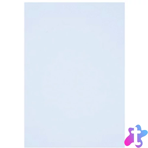 Kreatív A4 2mm fehér dekorgumilap