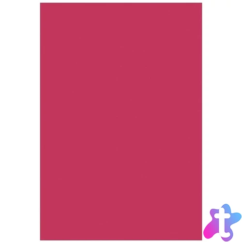 Kreatív A4 2mm sötétpiros dekorgumilap