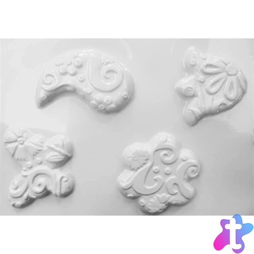 Pentart Mintás lepke gipszkiöntő forma