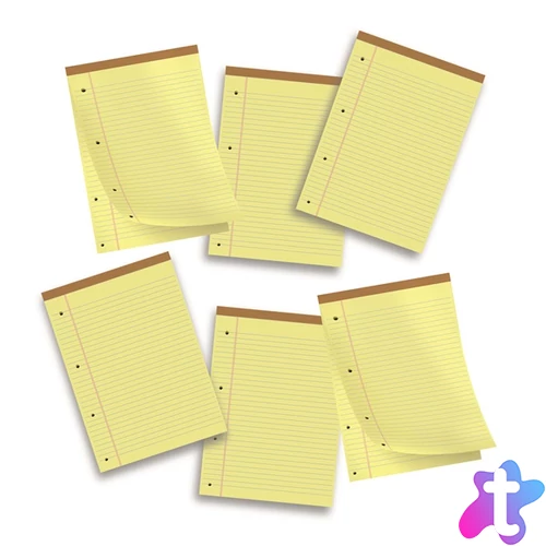 Pigna Legal A4 vonalas 50 lapos jegyzettömb