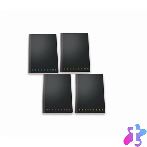 Pigna Monocromo varrott PPL A6 80 lapos kockás füzet