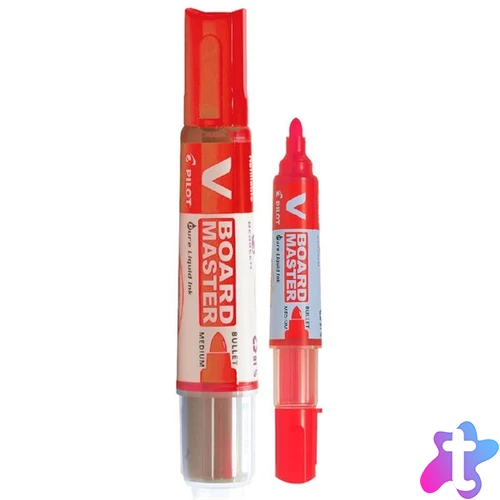 Pilot BeGreen V-Board Master 10 db/csomag piros táblamarker
