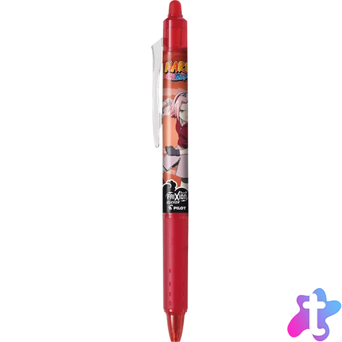 Pilot FriXion Clicker 0,7 NARUTO SHIPPUDEN Limitált kiadás piros rollerirón