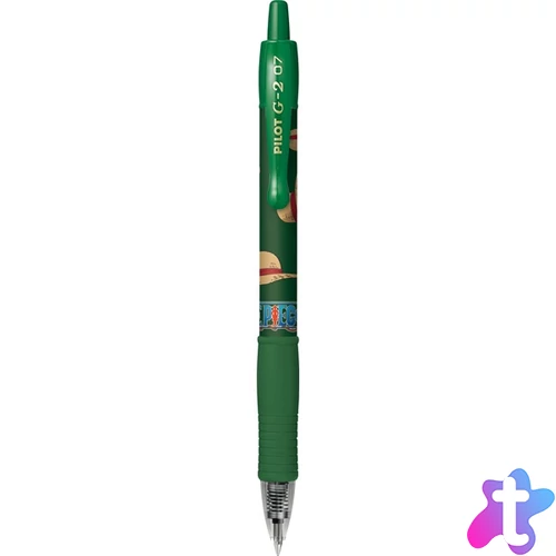 Pilot G-2 ONE PIECE Limitált kiadás 0.7 zöld zseléstoll