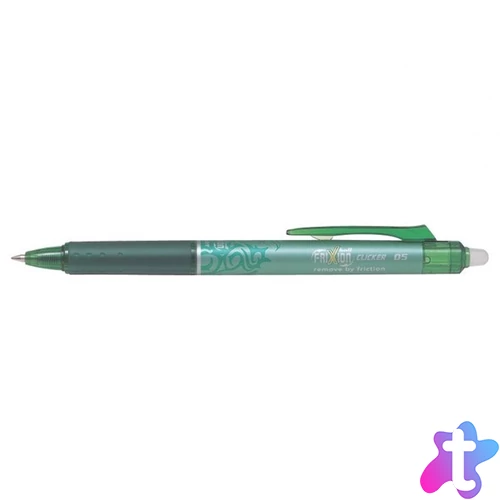 Pilot Frixion Ball Clicker 05 zöld rollerirón