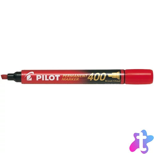 Pilot 400 vágott hegyű piros alkoholos filc