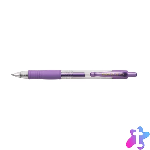 Pilot G2 0,7mm metál lila rollerirón