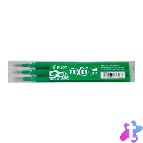 Pilot Frixion 3db-os zöld rollertoll betét