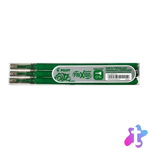 Pilot Frixion Point 0,5mm 3db-os zöld rollertoll betét