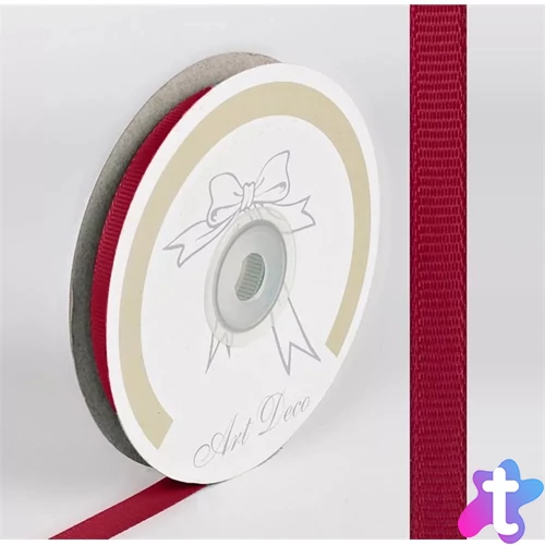 IRIS ripsz szalag, bordó 9mmx25m