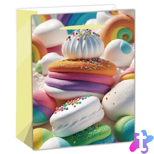 IRIS matt papírtasak habos muffin 18 x 23cm