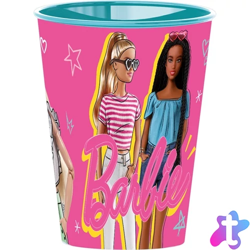IRIS Licence Barbie műanyag kispohár