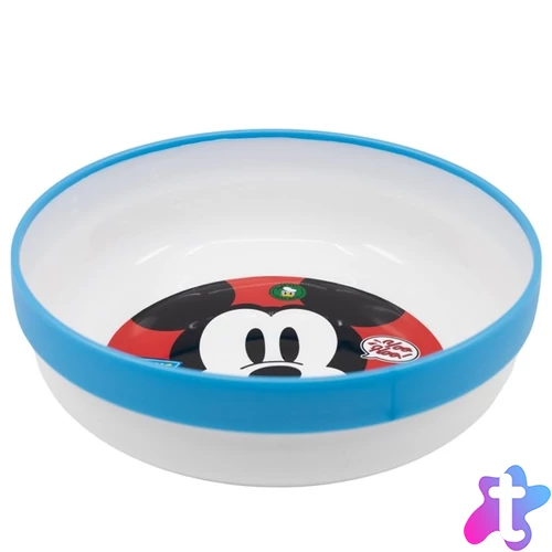 IRIS Licenc Mickey csúszásgátlós műanyag mélytányér