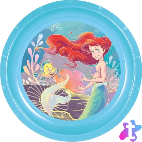 IRIS Licenc Kis hableány műanyag lapostányér