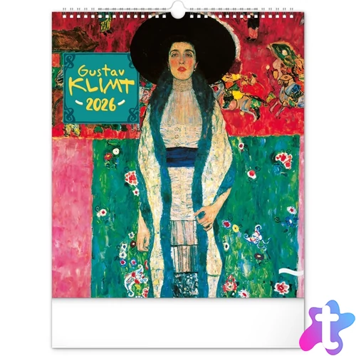 Realsystem 2026 Gustav Klimt 6087-GK falinaptár