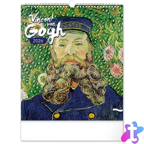 Realsystem 2026 Vincent van Gogh 6087-VG falinaptár