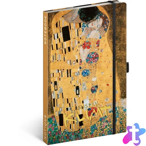 Realsystem 5416 Gustav Klimt keményfedeles notesz