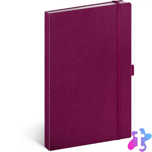 Realsystem Vivella 13 × 21 cm pink pontozott notesz