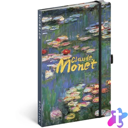 Realsystem 5416 Claude Monet keményfedeles notesz