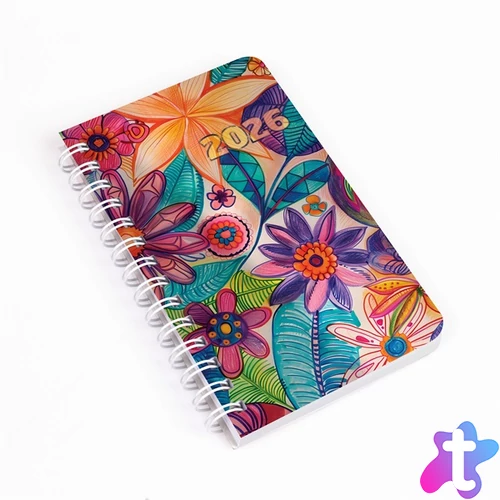 Realsystem 2026 SP3 8811-50 akvarell heti beosztású spirálos mini naptár