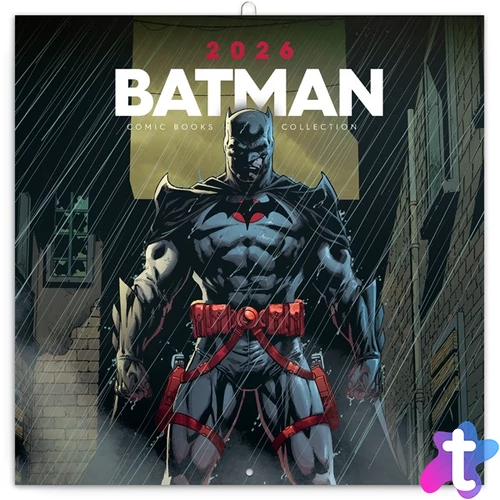 Realsystem 2026 Batman Comics 6096-BC falinaptár