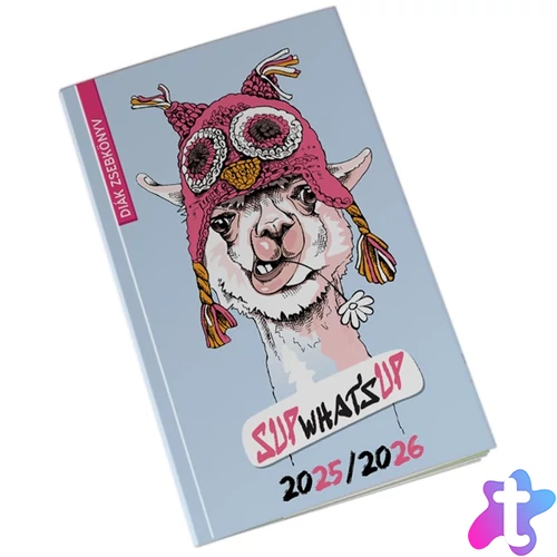 Realsystem 2025/2026 láma diák zsebkönyv