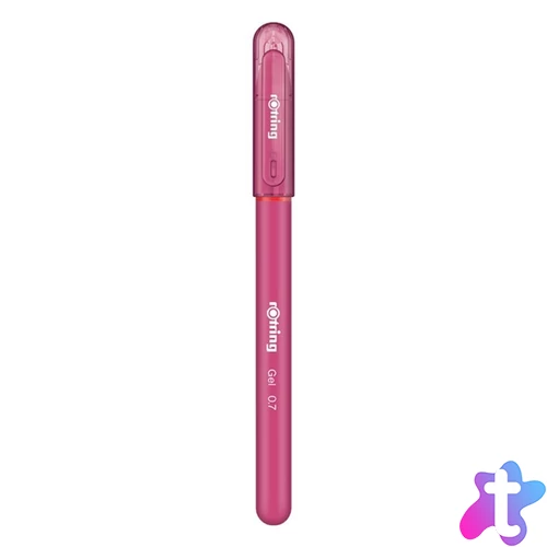 Rotring Gel 0,7mm-es kupakos pink zseléstoll