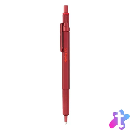Rotring 600 1,0mm bordó nyomógombos golyóstoll